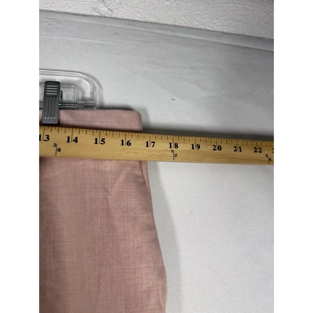 Banana Republic Suit Sport Blazer 38R Pink Rayon Unlined Tailored Pants 32x30